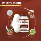 (2 Pack) Joint Support Capsules – Daily Mobility Formula with a Premium Natural Blend to Help Maintain Flexibility, Comfort & Active Motion | Easy-to-Swallow Pills for Everyday Movement (120 Capsules)