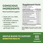 7 Day Advanced Colon Cleanse, Prebiotics & Natural Herbs, Supports Detox & Gut Flora for Women & Men, with Cascara Sagrada, Black Walnut Hulls & Black Cohosh, 60 Capsules 1-2 Daily | 7 Day Cleanse