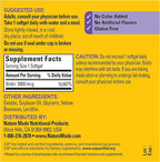 Nature Made Maximum Strength Biotin 5000 mcg Softgels, Biotin Hair Skin and Nails Vitamins Dietary Supplement, 120 Count