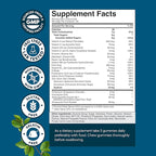 Men's Multivitamins Gummies with Superfood Complex - Daily Multivitamin for Men with CoQ10 and Ashwagandha for Energy and Immunity - Vegetarian Adult Multivitamin Gummies for Men 90 Count (Pack of 2)