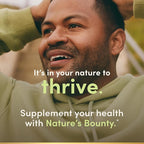 Nature’s Bounty Iron 65mg, 325 mg Ferrous Sulfate, Cellular Energy Support, Promotes Normal Red Blood Cell Production, 1 Serving Per Day, Gluten Free, 100 Vegetarian Tablets