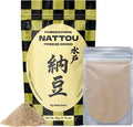 Matcharl Japanese Natto Powder, Freeze-Dried 50g (1.76oz) Nattokinase & Vitamin K2 | Fermented Soybean Superfood Supports Gut Health | Probiotic & Prebiotic | Non-GMO, Vegan, Made in Japan