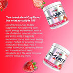 EHP Labs OxyShred Pre Workout Powder - Preworkout Powder with L Glutamine & Acetyl L Carnitine, Energy Boost Drink - Cosmic Blast, 60 Servings