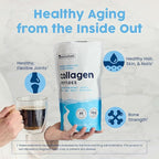 NativePath Collagen Peptides Protein - Hydrolyzed Type 1 & 3 Collagen Powder for Skin, Hair, Nails - 15.9 oz (45 Servings)