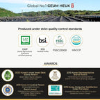 GeumHeuk Korean Black Ginseng Extract Every Ginseng Plus. 10g X 30 Stick Pouches. Immune Support, Energy Booster, Fatigue Recovery, Mental Performance. Patented Method.