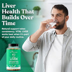 Vital Liver Cleanse Detox & Repair – 9-in-1 Liver Support Supplement – Milk Thistle, Artichoke Extract, Turmeric, Adaptogens – Optimal Liver Function and Digestive Health – 60 Vegetarian Soft Capsules