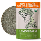 Melissa Tea Organic (10oz.) - Lemon Balm Tea Organic Loose Leaf - Te de Tolonjil - Natural Support for Anti-Stress, Sleep, Blood Pressure, Digestion