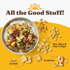 Catalina Crunch Protein Granola - Low Sugar Breakfast Cereal with 13g of Protein - Gluten Free, Keto Friendly - Honey Cashew - 8 oz. Bag (Pack of 3)