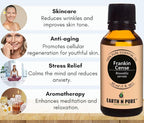 Earth N Pure Frankincense Essential Oil Steam Distilled, Undiluted, Natural and Therapeutic Grade 30 ml
