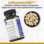 Premier Research Labs Inflammacidin - Digestive Enzymes, Papain from Papaya, and Bromelain Enzymes for Digestion, Plant Enzymes for Women & Men, Vegan Friendly - 90 Vegetarian Capsules