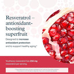Youtheory Resveratrol Advanced Antioxidant Formula - Premium Antioxidant Supplement with Super-Fruit Blend - Contains ResVida - Dairy, Soy & Gluten Free - 290 Tablets