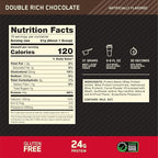 Optimum Nutrition Gold Standard 100% Whey Protein Powder, Double Rich Chocolate, 0.68 Pound (Pack of 1)