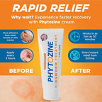 Anti Fungal Cream For Skin With 1% Tolnaftate - Ringworm Treatment For Humans - Effective Athletes Foot Treatment Cream - Nourished by 15+ Natural Oils & Botanicals - Made in USA - 1 oz