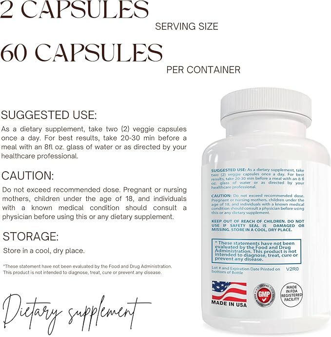 Liver Support Supplement | with Milk Thistle, Dandelion, Beetroot, Zinc & Herbal Blend | 60 Veg Capsules