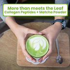 Premium Matcha Collagen Latte | Made in Japan with Special Hydrolyzed Marine Collagen and Authentic Japanese Matcha | No Artificial Sweeteners