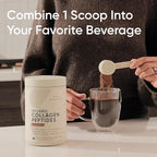 Sports Research Organic Collagen Peptides - Hydrolyzed Type I & III Collagen - Sustainable & Traceable Formula - Chocolate - 30 Servings