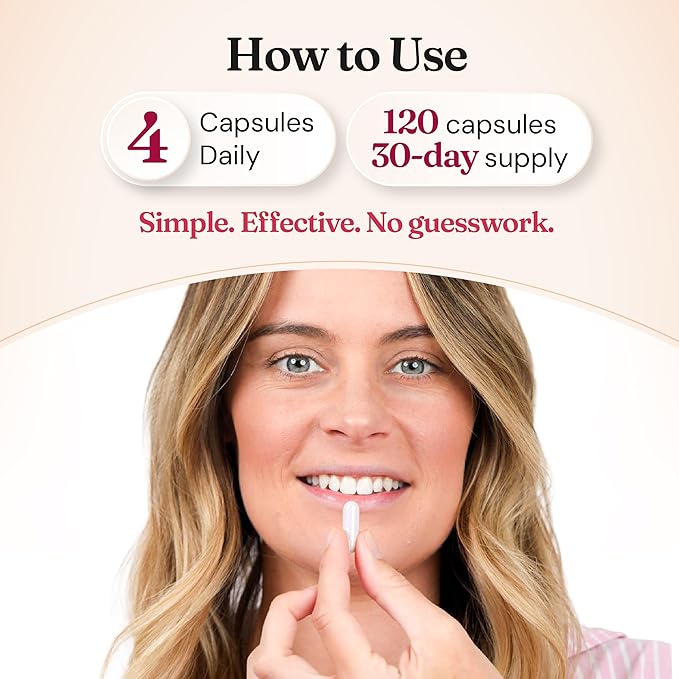 Nourished 40:1 Myo-inositol & D-Chiro Inositol Supplement for Women with Fertility, Skin Health, or Menstrual Cycle Symptoms - Hormone Balance for Women - 480 Capsules