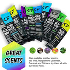 KLEAN FREAK Body 6-Count Wipes - Original Disposable Wipes, Individually Wrapped for the Gym, Workout, Hiking, Travel, and Sport (Mixed Trial 6 Pack)