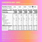 Misfits Protein Bar Variety Pack | Nutrition Bars - 14-15g Protein, 1g Sugar, Plant-based, Low Carb, Non-GMO, Gluten Free Snacks | Vegan Protein Bars | Pack of 12, Multiple Flavors