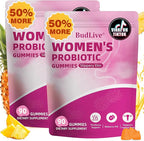 2pack Vaginal Probiotics Gummies for Women, Feminine Balance pH Gummies for Healthy Odor, Yeast Balance & Flora + Vitamin C for Immune Support -Pineapple (90Ct/ Pack)