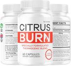 (2 Pack) Citrus Burn Capsules - Official CitrusBurn Pills Supplement Support All Natural Ingredients Advanced Formula Premium Multivitamin for Overall Health & Wellness, 120 Capsules for 2 Months