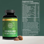 Primal Harvest Super Greens Gummies, Superfood Blend with Adaptogenic Mushrooms Vitamins & Nutrient-Rich Minerals & Antioxidants for Energy & Immune Support 1 Pack 60 Count,
