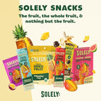 SOLELY - Organic Mango Whole Fruit Gummies Variety Pack (6 Boxes, 5 Flavors, 5 Individual Bags per Box) -Real Fresh Fruit -Healthy Snacks for Adults & Kids -Non GMO,Vegan Snacks,Shelf Stable -20 Bags (3.5 oz)