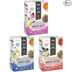 Numi Organic Immunity Tea Variety Pack – 48 Herbal Tea Bags – Functional Wellness Blends for Immune Support Comfort & Daily Balance
