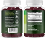 Saw Palmetto for Men Gummies - DHT Blocker Supplement for Hair Health and Male Patterned Balding - 120 Count - Supports Scalp and Prostate Wellness - Raspberry Flavor - Vegan, Non-GMO, 2 Month Supply