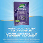 Nature’s Way CalmAid Lavender Oil Supplement for Calm & Stress Support*, Clinically Studied Silexan Lavender Oil, Non-Drowsy, Daily Softgels, 30 Count