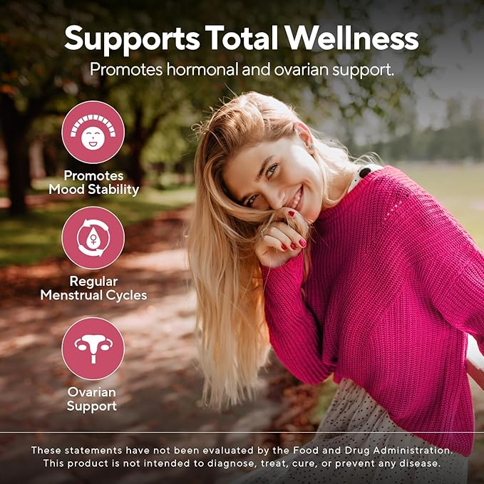 Myo-Inositol & D-Chiro Inositol 40:1 for Women | Inositol Supplement for Women | Hormone Balance, Fertility & Cycle | Vitamin B8, Insulin & Flo Ovarian Support | 120 Caps