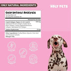 Grass-Fed Liquid Collagen for Dogs & Cats – 5 Types I, II, III, V, X – Joint, Skin & Coat Support – Hyaluronic Acid – Hydrolyzed Bovine, Fish & Chicken Collagen – 2oz, 30 Servings