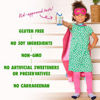 Orgain Organic Kids Nutritional Protein Shake, Vanilla, Healthy Kids Snacks, 8g Dairy Protein, 3g Fiber, 22 Vitamins & Minerals, No Soy ingredients, Gluten Free, Non-GMO, 8.25 Fl Oz (Pack of 24)