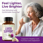 Vimerson Health Liver Cleanse Detox & Repair - Milk Thistle Supplement with Silymarin, Dandelion Root, Artichoke & Zinc for Liver Support, Digestion, Energy with Milk Thistle Extract, 180 Capsules