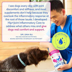 Native Pet Inflammatory Care - Pain Relief for Dogs - Green-Lipped Mussel, Turmeric & Collagen for Dogs - Hip and Joint Supplement Supports Healthy Inflammatory Response & Joint Comfort - 120 Chews
