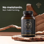 Sleep - Natural Sleep Supplement with Reishi, Valerian Root, and Skullcap | Regulating Long-Term Sleep Cycles - 60 Capsules