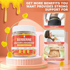 LILICARE Berberine Supplement Gummies Sugar Free, Extra Absorption with Liposomal Berberine & Berberine HCI, Calcium, Magnesium, AMPK Activitor for Sugar & Level, Immune, Energy, Metabolism -Pack of 2