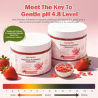 Feminine Balance Gummies for Women,Vaginal Probiotics Supports pH Balance, Digestive Health,Vegan,Gluten-Free, Strawberry Flavor with Filled,60 Gummies