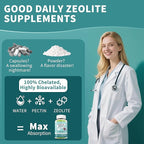 (2 Pack) Zeolite Gummies for Women - Zeolite Supplement with Milk Thistle, Chlorella, Vitamin B12 & D3 - Supports Heavy Metal, Immune Health, Natural Metabolism, Energy & Clear Skin