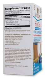 Hyleys Slim Tea Blueberry Flavor - Weight Loss Herbal Supplement Cleanse and Detox - 25 Tea Bags (1 Pack)