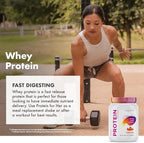 FoxyFit Protein for Her, Vanilla Cupcake Whey Protein Powder with CLA and Biotin for a Healthy Glow (1.85 lbs)