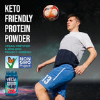 Vega Protein + Supergreens - 20g Plant-Based Protein, Berry, 26 Servings, Real Greens & Veggies, Vegan Keto, 0g Added Sugar, Non-GMO, Gluten Free, Dairy Free, 1.7lbs (Packaging May Vary)