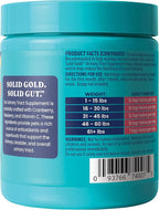 New Solid Gold Cranberry Supplement for Dogs for Urinary Tract Health - UTI + Bladder + Kidney Support for Dogs of All Life Stages w/Antioxidants (3.5 Ounce Powder, Smoked Bacon)