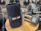 Supp Stuff Powder Supplement Organizer and Travel Case with 7 Powder Tubes and Transport Funnel Included, HSA/FSAPortable Protein Powder Supplement Container by Medcenter