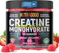 NSF Certified Creatine Gummy - Creatine Monohydrate Gummies for Men & Women-5g of Creatine Monohydrate per Serving - Sugar Free,Vegan, Strawberry Electrolyte Chews, 135 Count