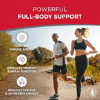 Red Panax Ginseng Powder with Natural Ginsenosides (8 oz)- Supports Healthy Energy, Vitality, Mood and More, Korean Panax Ginseng Root Powder for Smoothies, Coffee or Drinks (1 Pack)