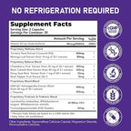 Menopause Supplements for Women with Black Cohosh 5:1 Extract - Hormone Harmony for Hot Flashes, Night Sweats, Mood Swings & Bloating - 30 Servings