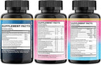 She Shines Set - Collagen Peptides Types I, II, III, V, X, Biotin, Keratin, Myo Inositol & D-Chiro Inositol, Berberine, Cortisol Support, Magnesium, Ashwagandha, L-Theanine, Lions Mane