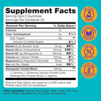 Height Growth Gummies for Kids - Growth Vitamins for Teens, Height Increase Multivitamin for Boys & Girls with Calcium Vitamin D C K2 Magnesium Zinc, Natural Height Growth Maximizer Supplement, 60 PCS