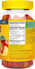 Nature Made Vitamin D3 5000 IU Per Serving Gummies Extra Strength, Bone and Immune Health Support, 150 Vitamin D Gummies for Adults, 75 Day Supply